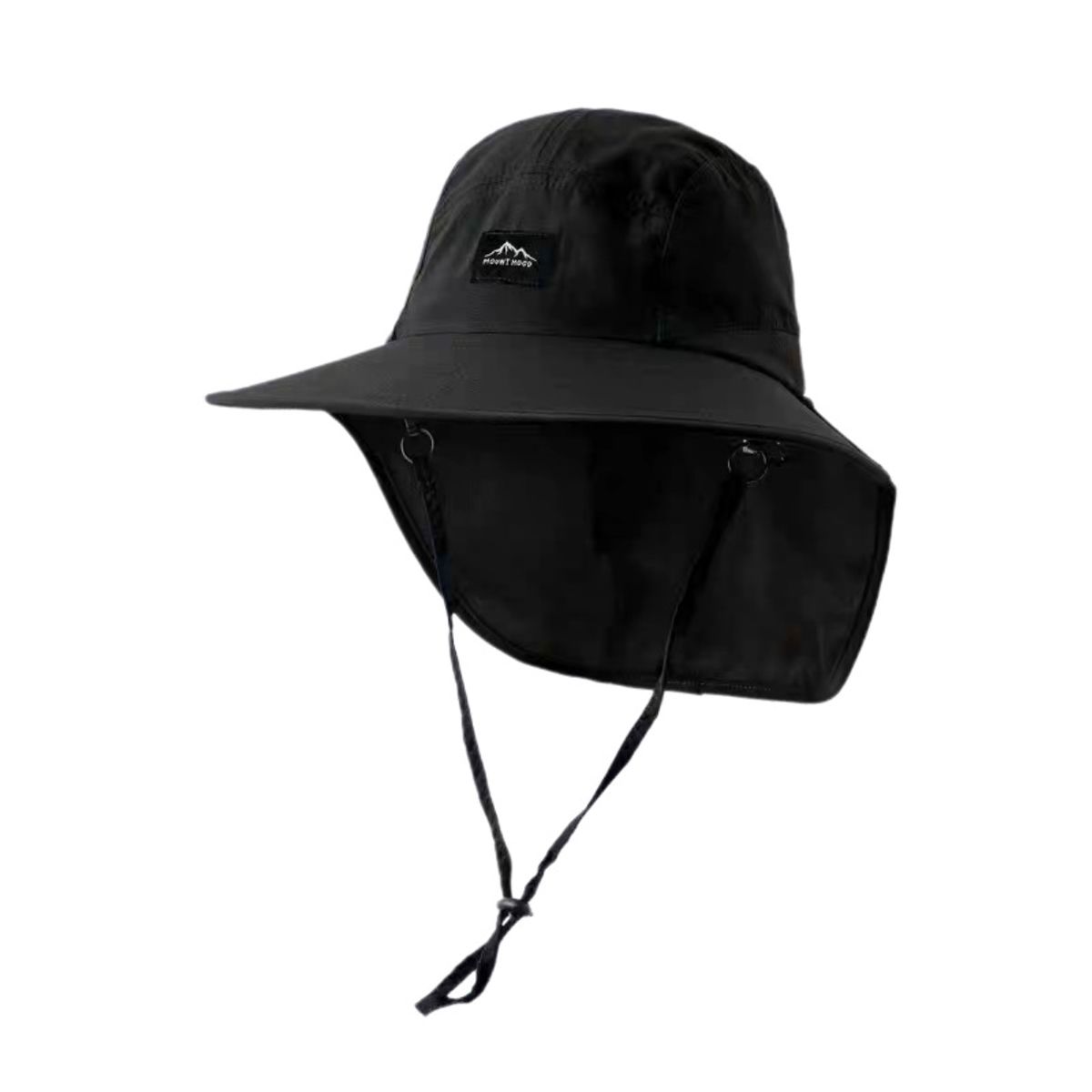 Wide Brim Sun Hat - Black