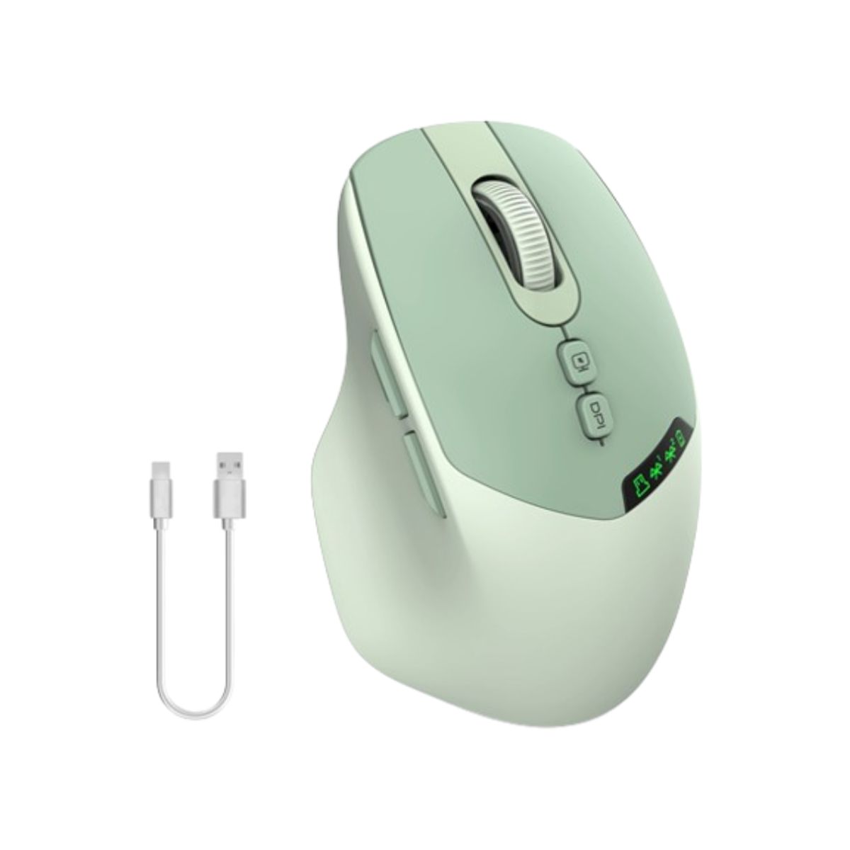 2.4G+BT Dual Mode Wireless Mouse - Dual Mode Wireless Mouse - Green