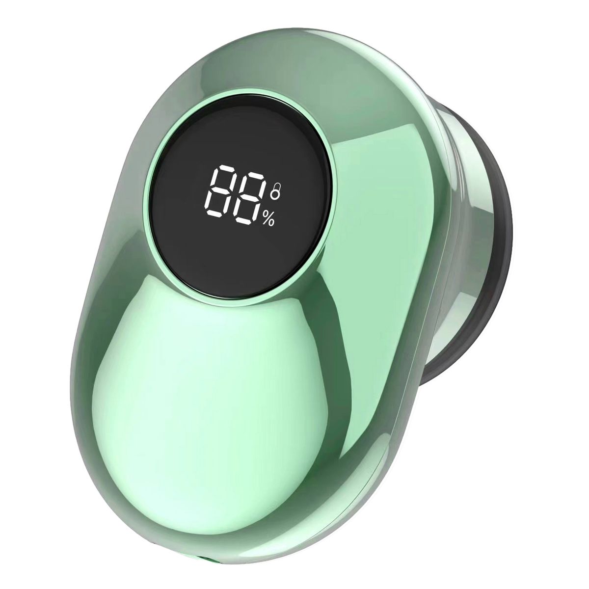 Zummy Portable Electric Waterproof Shaver with Smart Digital Display - Green