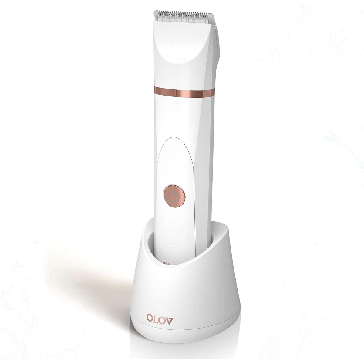 OLOV Electric Body Hair Trimmer - White