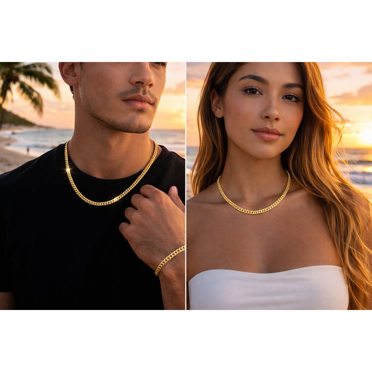 14K Gold Filled Stackable Cuban Link Chain - CUB24