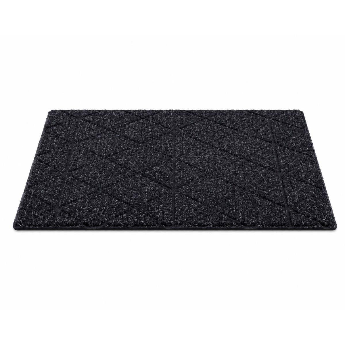 Non Slip Door Mat  - Non Slip Indoor Outdoor Rug - Grey/Blue
