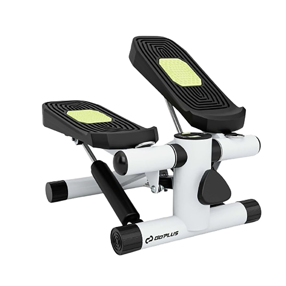 Mini Stepper with Resistance Bands & Adjustable Height - Mini Stepper -White