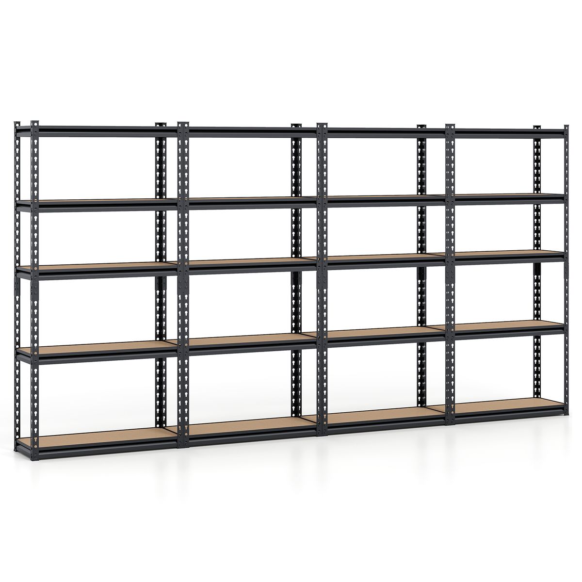5-Tier Garage Shelving Unit (1- to 4-Pack) - 60&rdquo; H-4