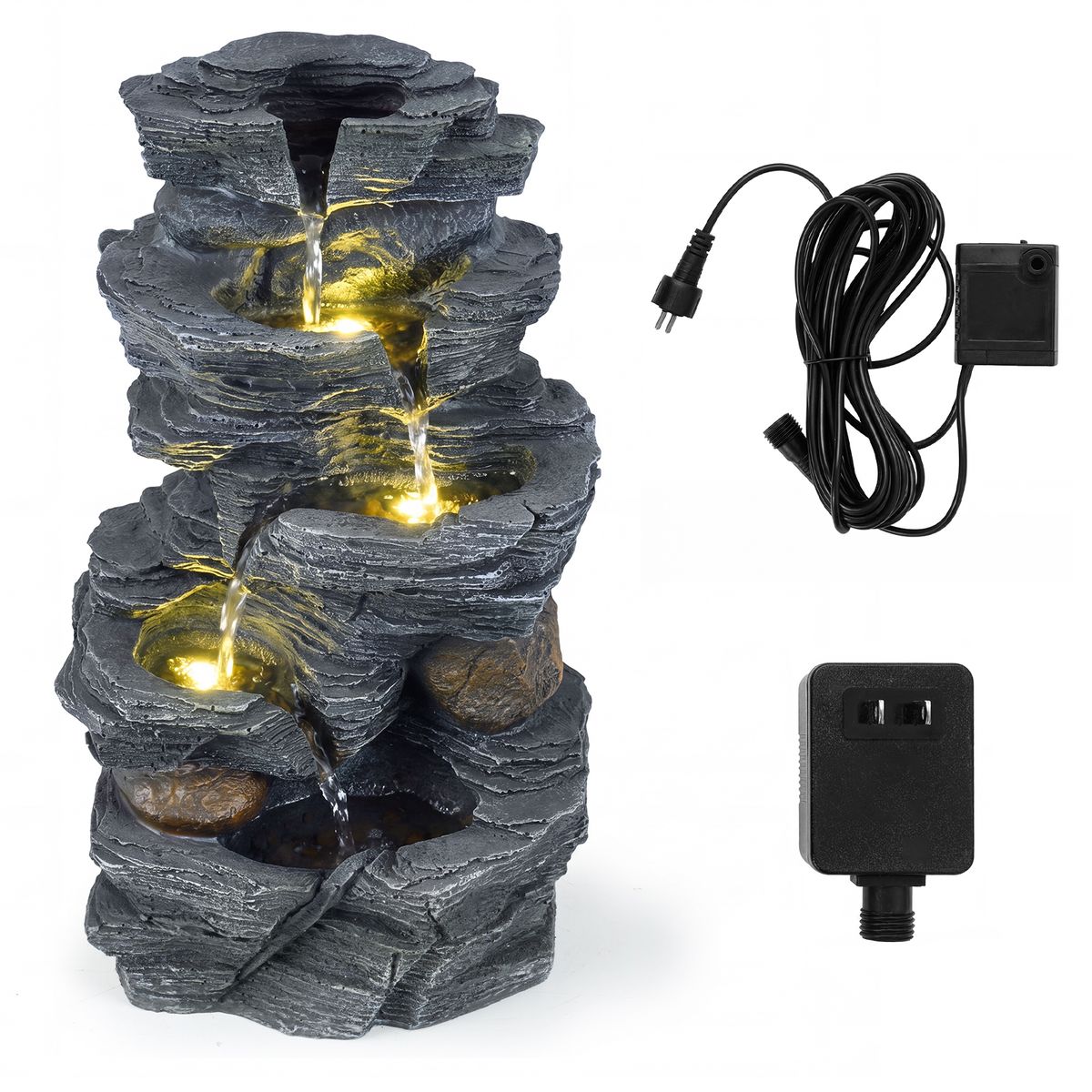 3-Tier Outdoor Water Fountain - Fountain-18"