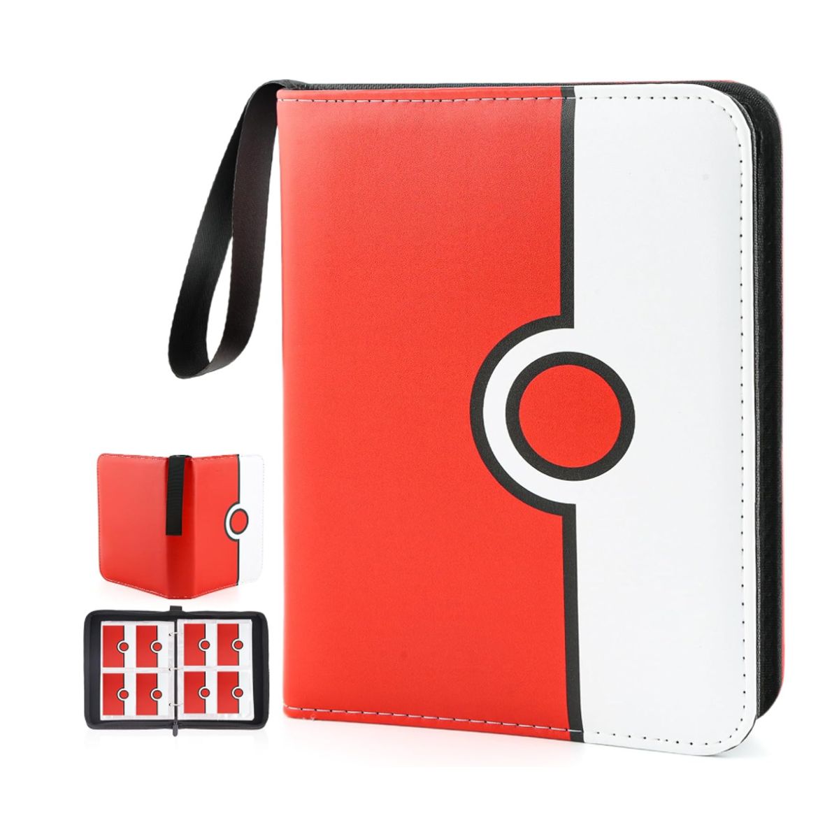 Zipper Trading Card Binder - Pokedex