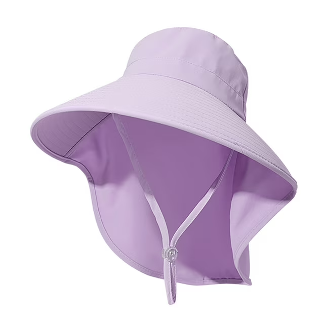 Women's Large Summer Hat - Purple