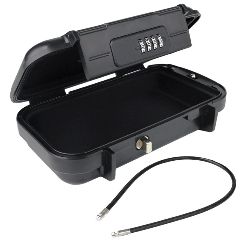 Portable Beach Safe with Combination Lock - Portable Beach Safe with Combination BLK