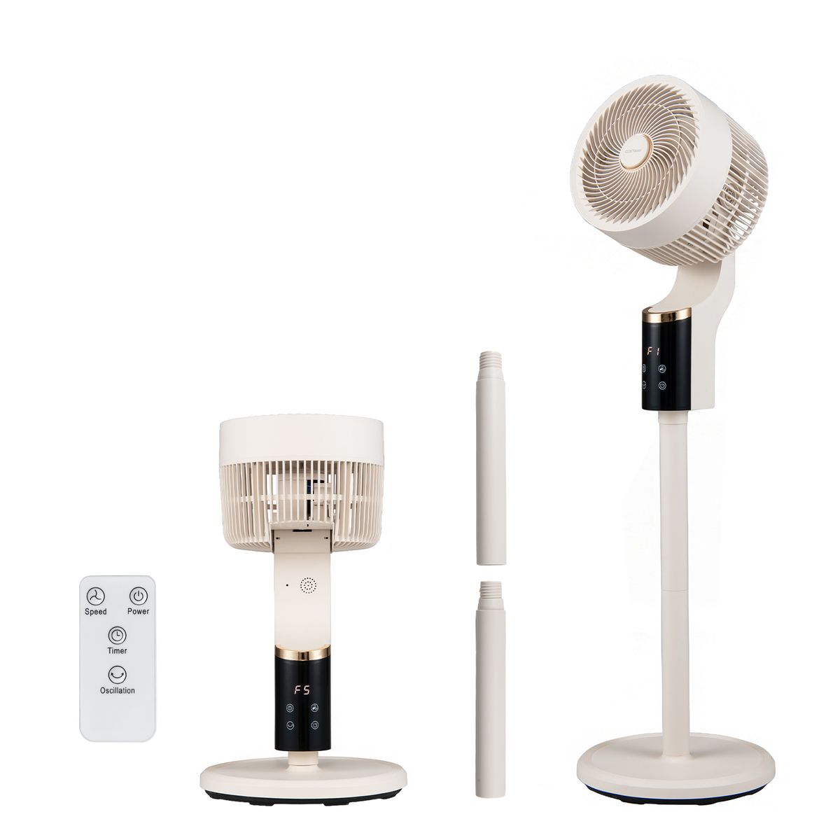 Oscillating Pedestal Fan - Fan-White