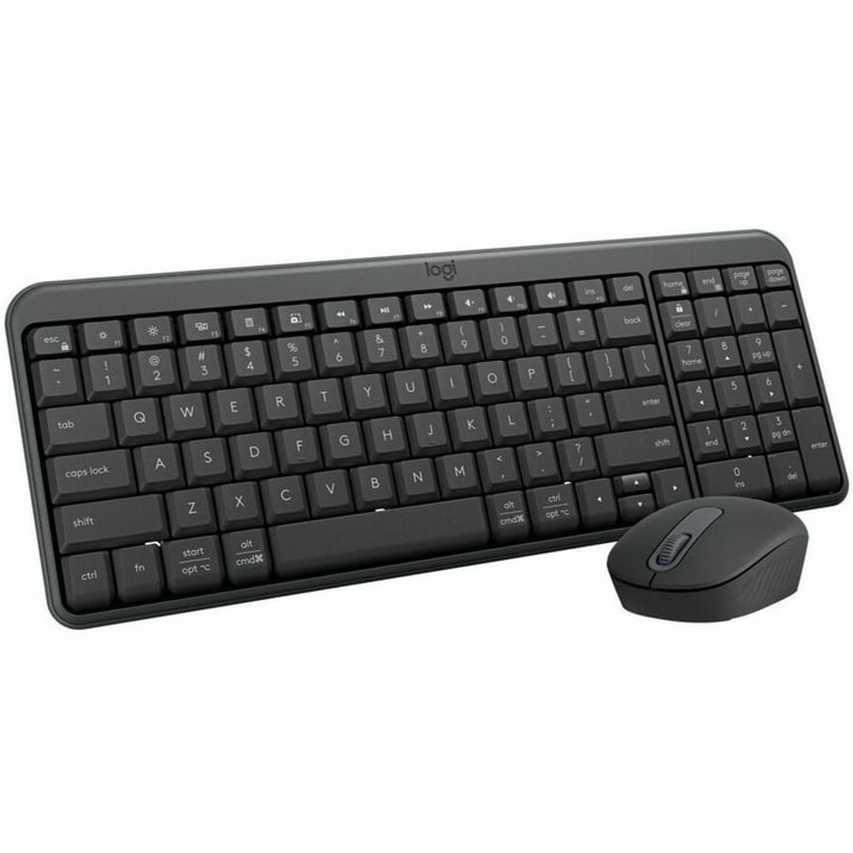 Logitech MK250 Bluetooth Wireless Mouse and Keyboard Combo - Black