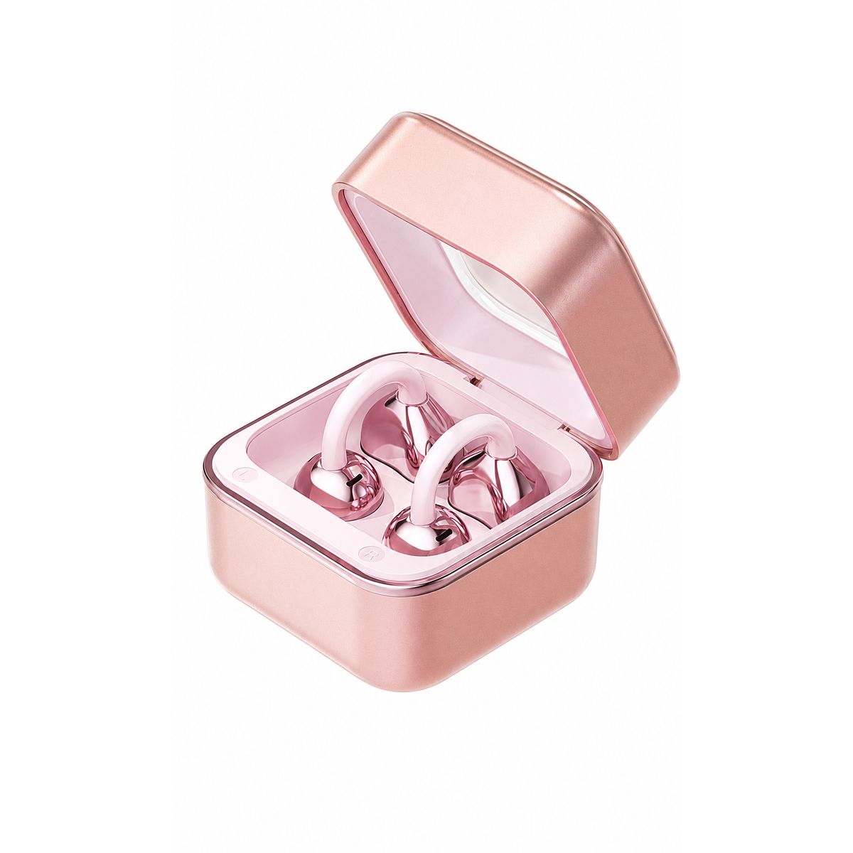 Ethos Clip Sound Earbud Earrings - Clip Sound Earbud Earrings - Rose