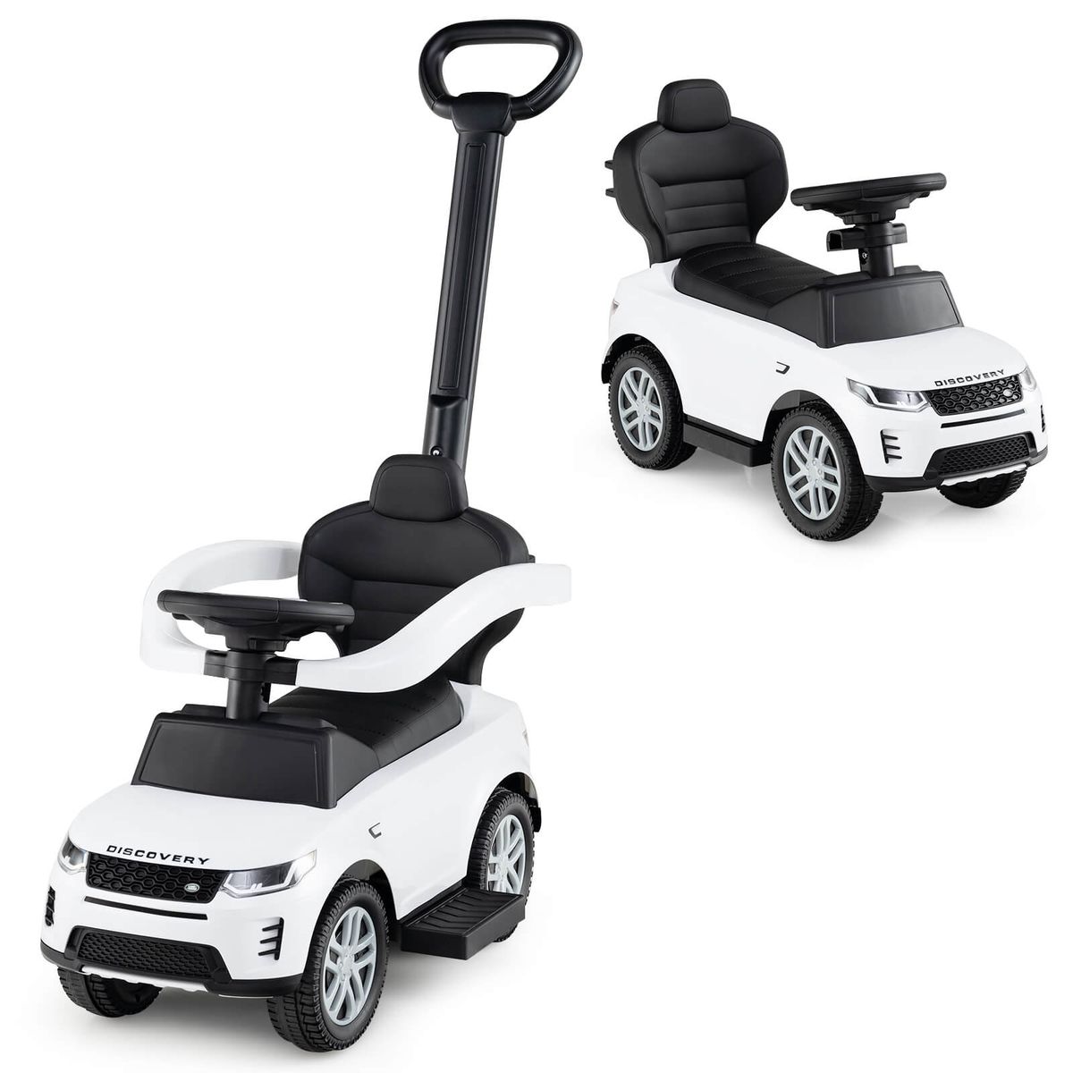 Kids' Ride-on Push Car with Horn & Under-Seat Storage - Push Car-WH
