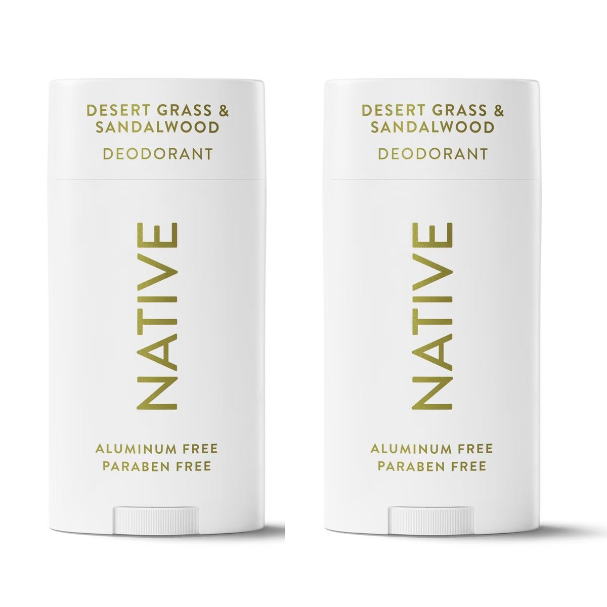 Native Aluminum Free Deodorant (2-Pack) - Desert Grass & Sandalwood