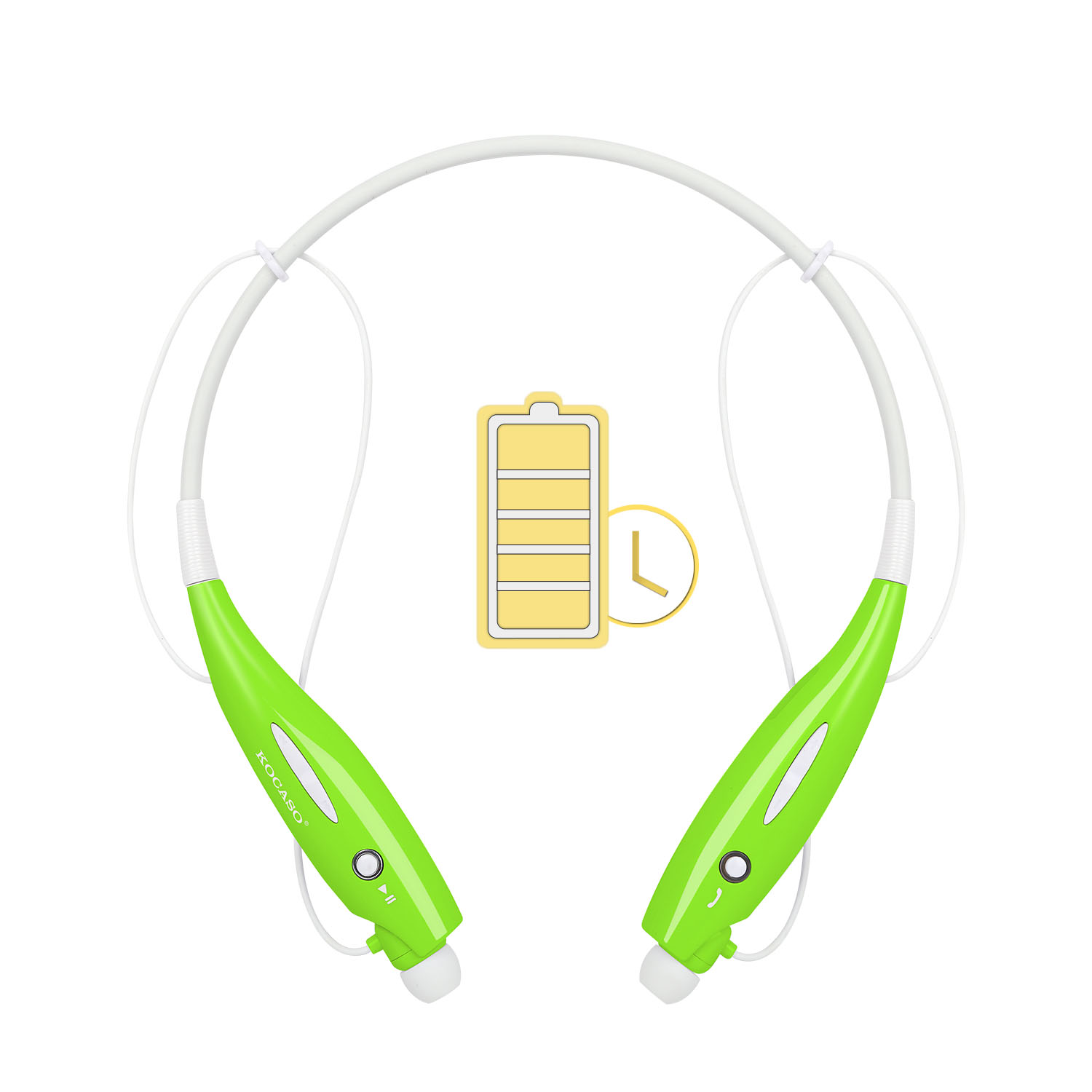 Wireless Sport Stereo Headset - Green