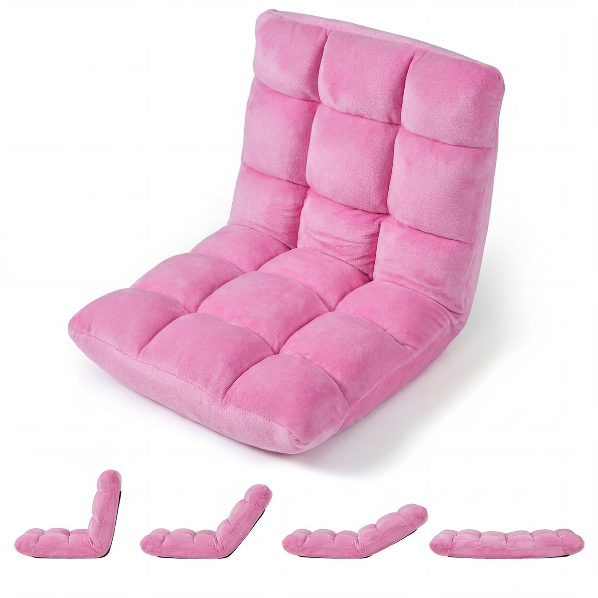 Floor Chair - Sofa-Pink