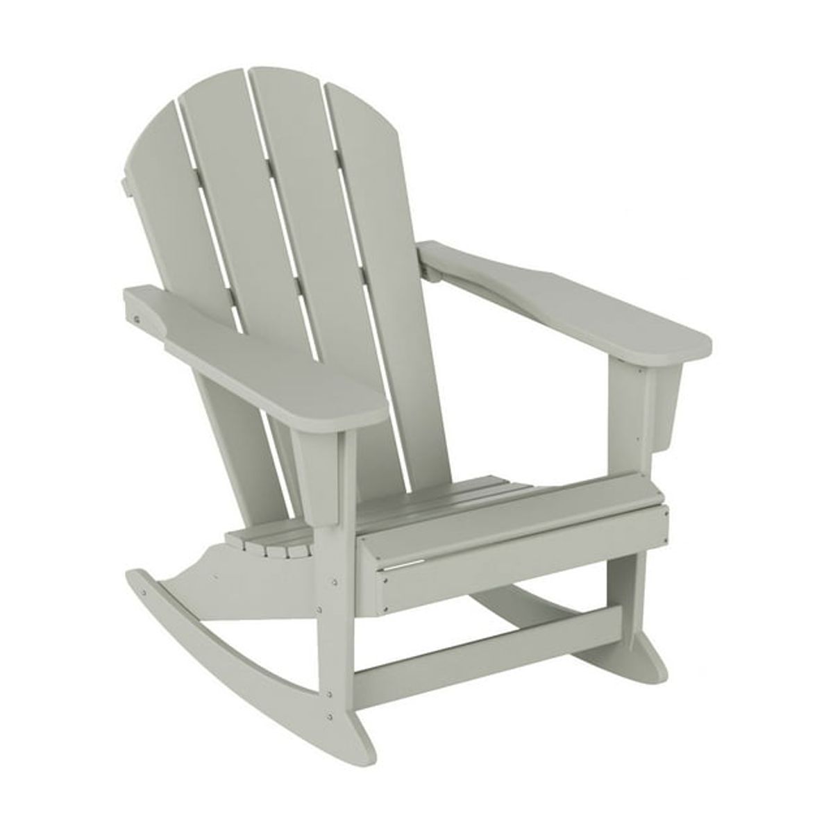 Adirondack Rocking Chair - HDPE Adirondack Rocking Chair (Teak)