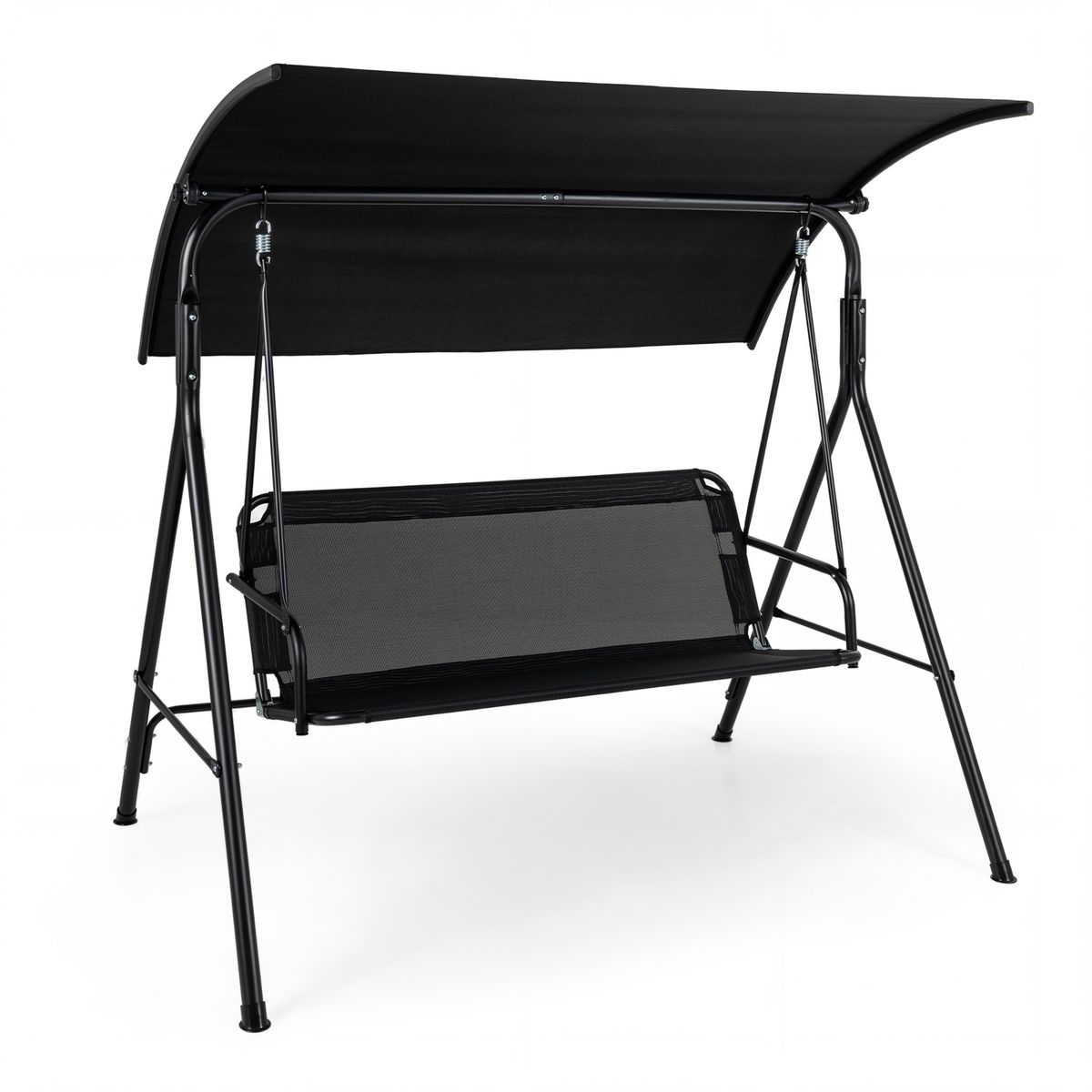 3-Seat Patio Swing  - Swing-Black