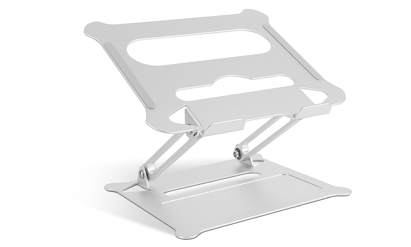 Photos - Holder / Car Charger iMounTEK Aluminum Laptop Stand Adjustable - Silver HGALUMINUMLAPTOPSTANDGPCT2556 (SILVER)