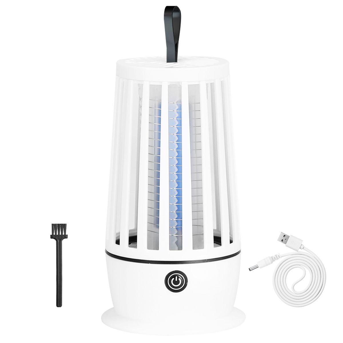 Rechargeable Bug Zapper Lamp - White
