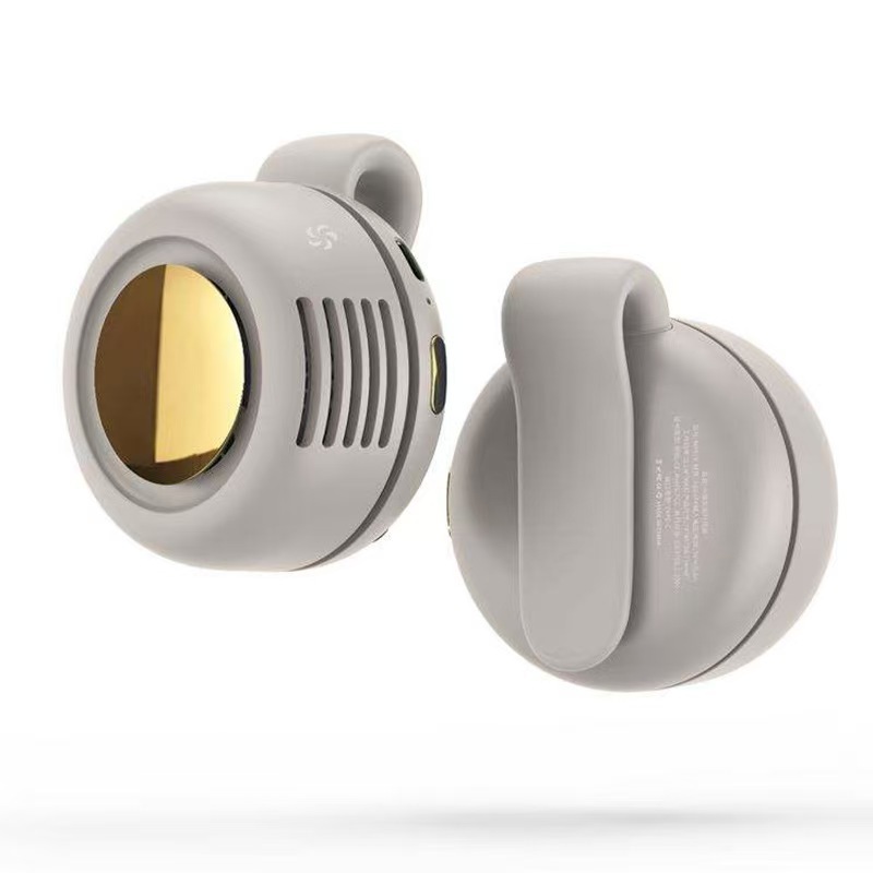 Mini Clip-On Bladeless Fan - Beige
