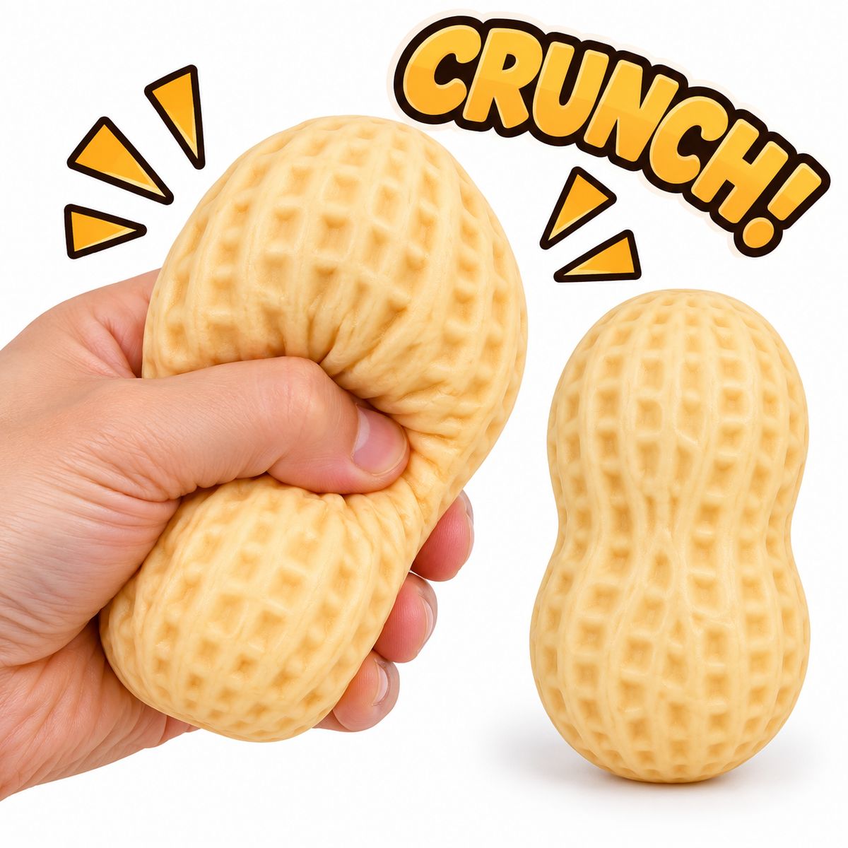 Crunchy Squishies (2-Pack) - Peanut — Mystery Design