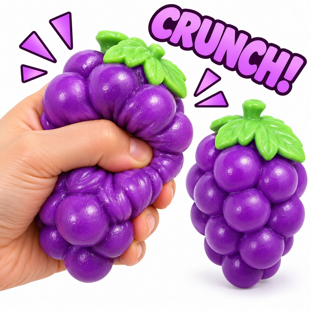 Crunchy Squishies (2-Pack) - Grape
