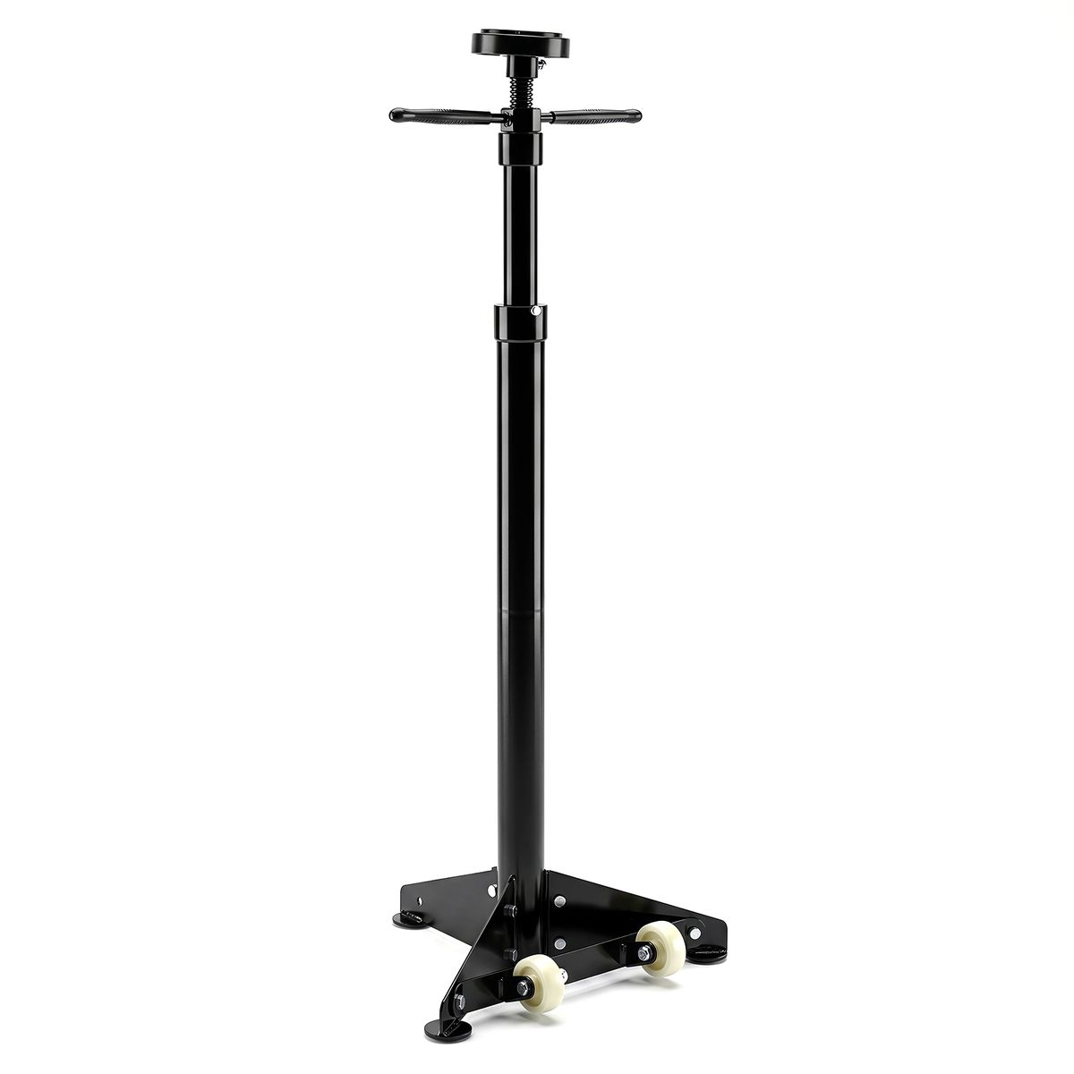 Underhoist Support Stand with Self-Locking Threaded Screw - Black