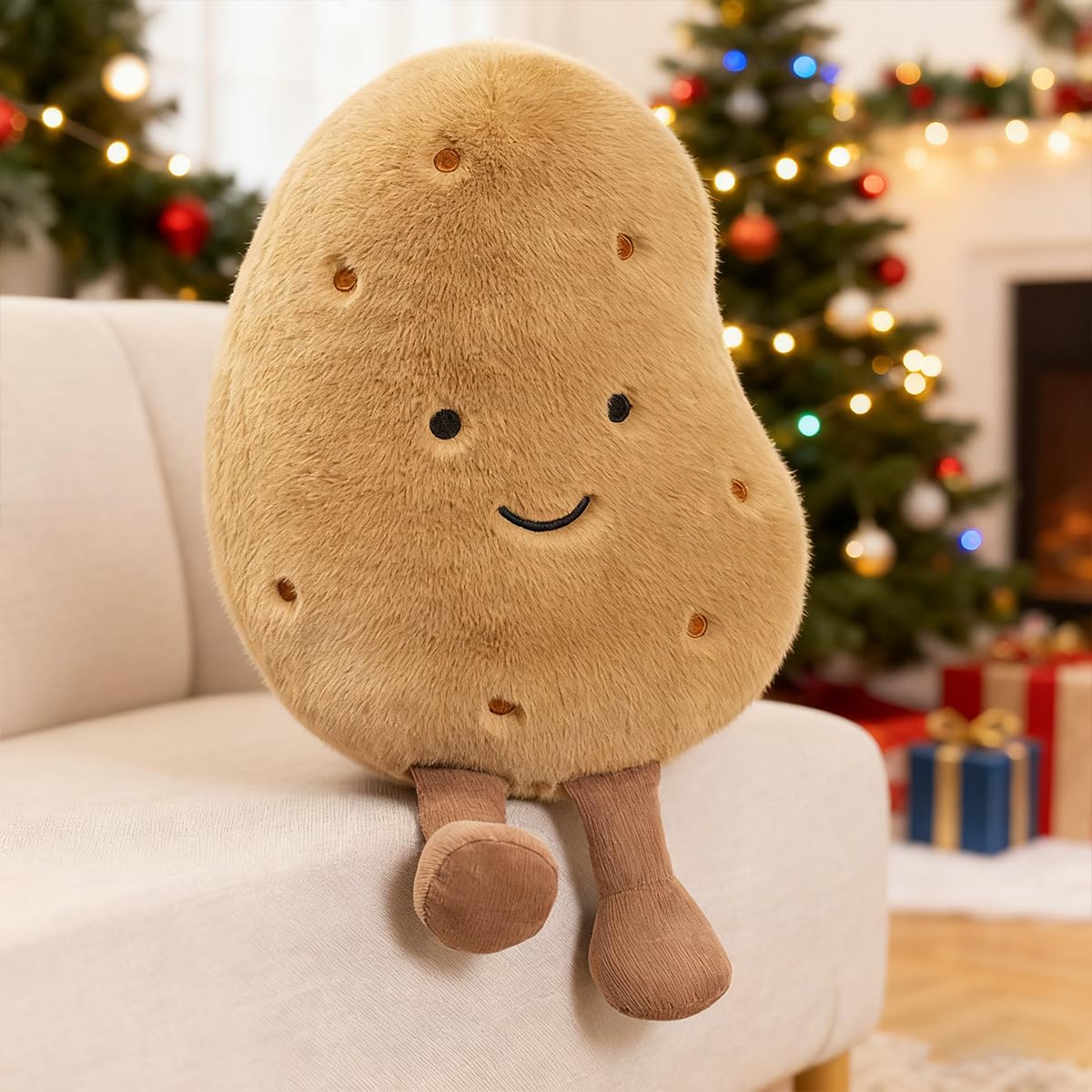 Cute Pickle or Potato Plush Toy - Potato