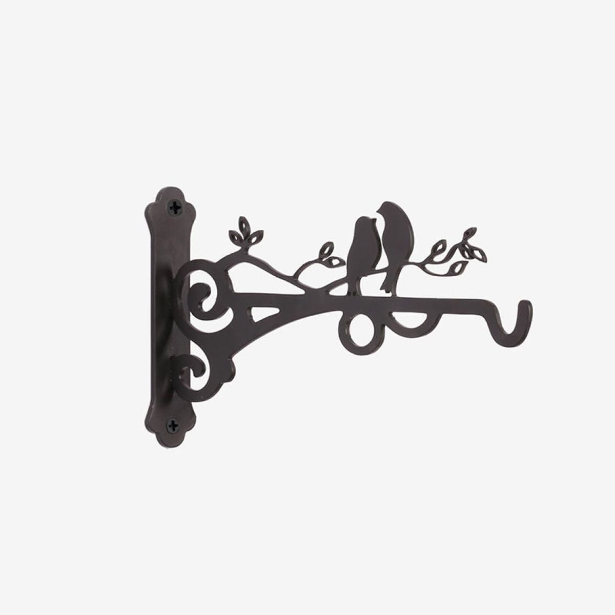 Decorative Wall Plant Hook with Unique Bird Design - 1-Pack