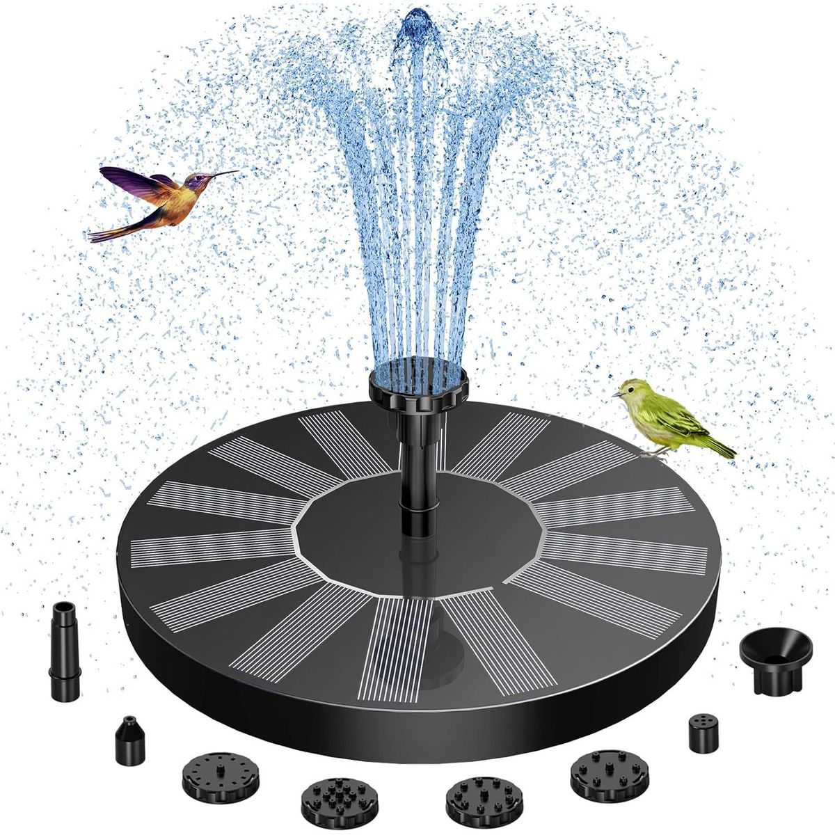 Solar Floating Pond Fountain Pump - Diameter 5.12 in