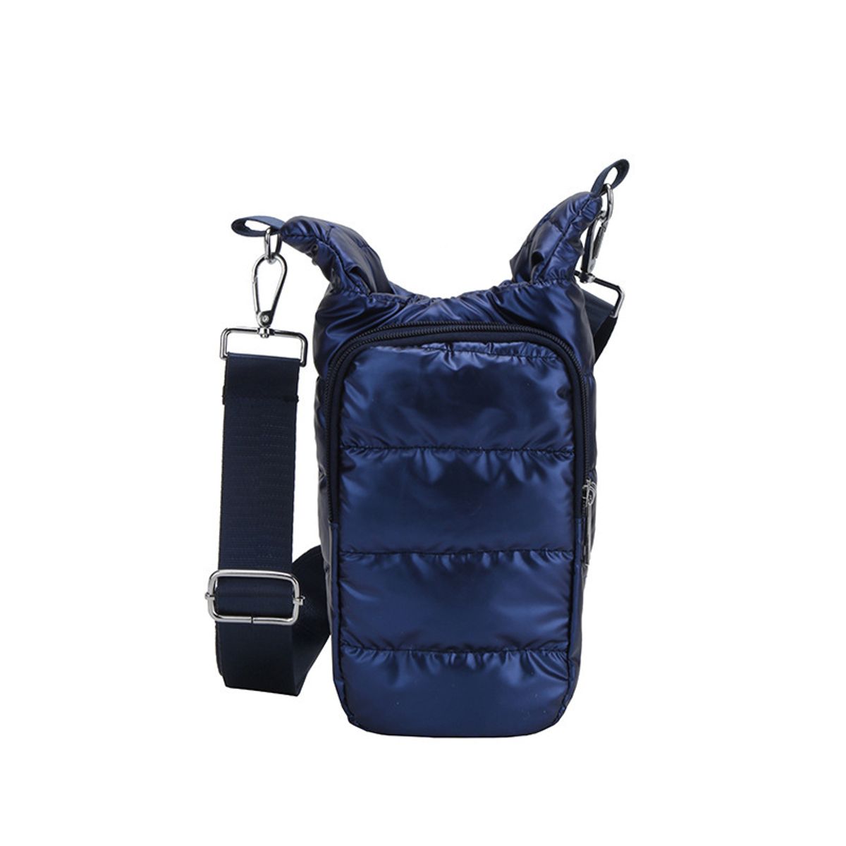 Water Bottle Crossbody Bag - Navy Blue