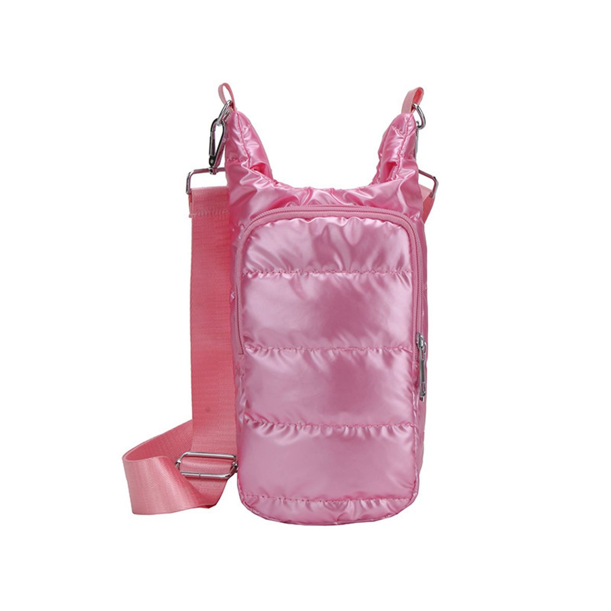 Water Bottle Crossbody Bag - Pink