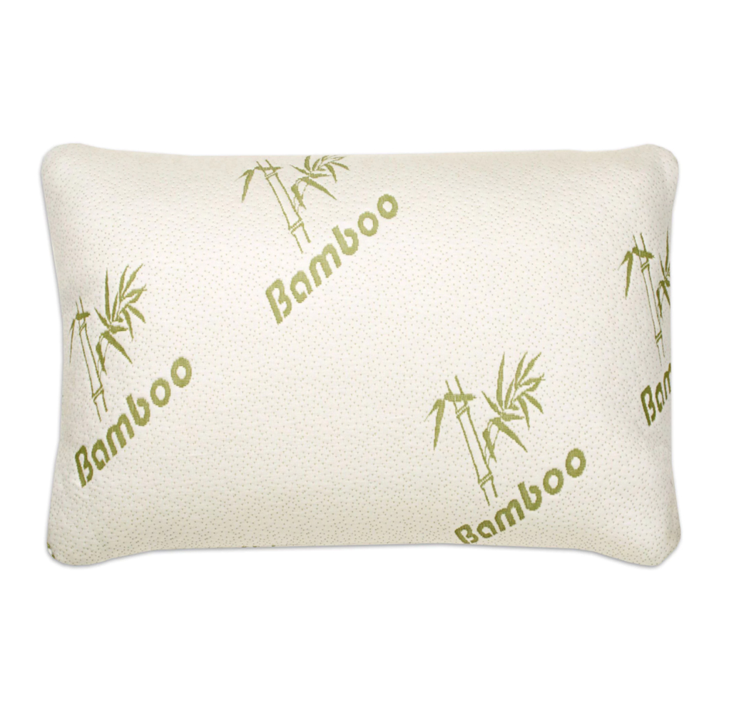 Bamboo Comfort® Bamboo Memory Foam Pillow - Bamboo Pillow - Queen 1 Pack