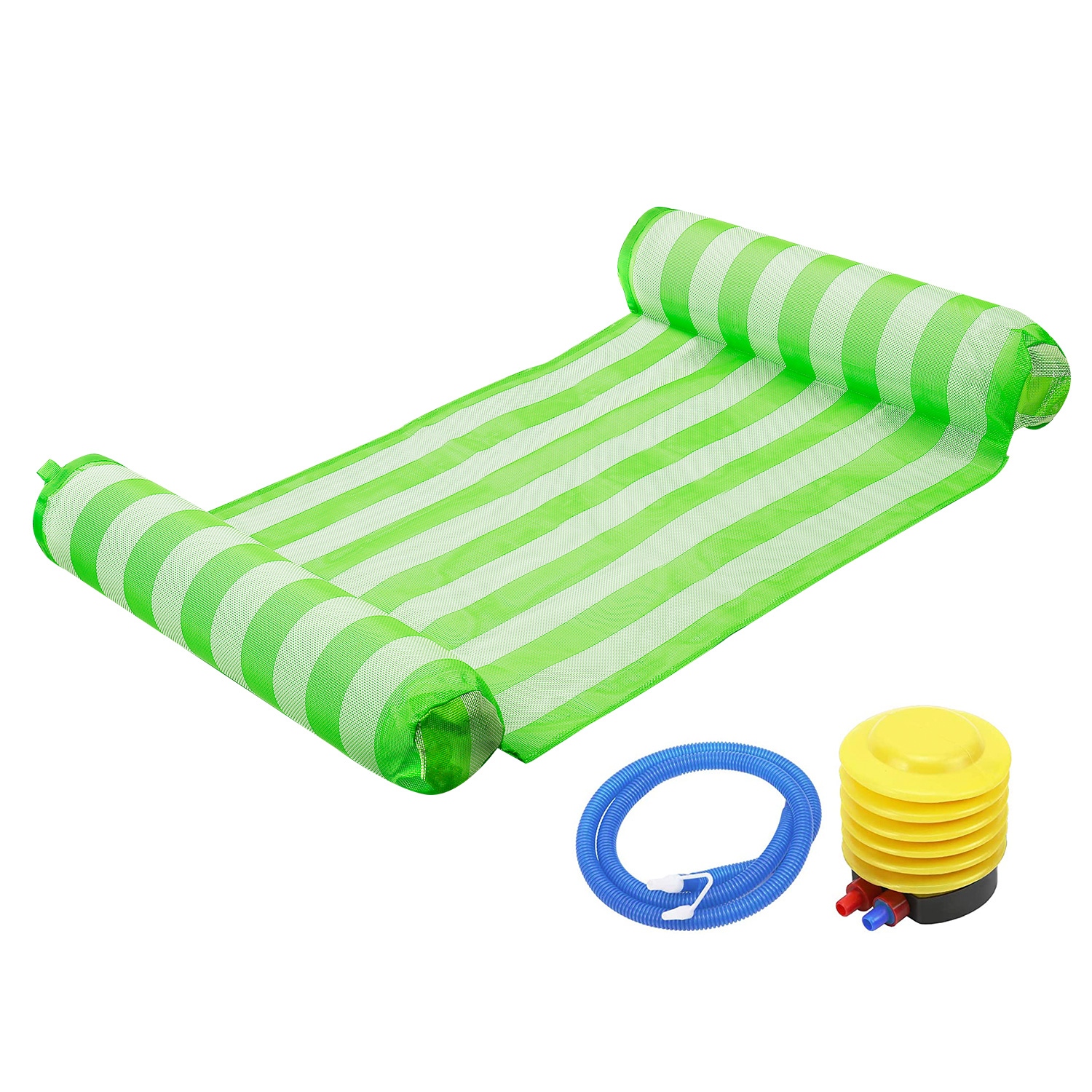 CoolWorld Inflatable Pool Float Hammock - Green