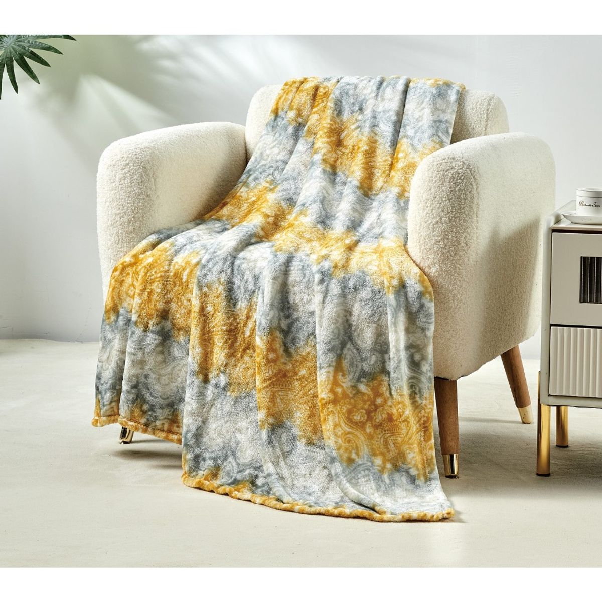 50 x 60-Inch Super-Soft Printed Throw - Cillia