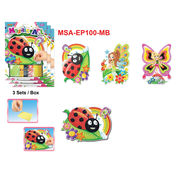 Artlover Mosaic Art Kits (Set of 3) - Fairies