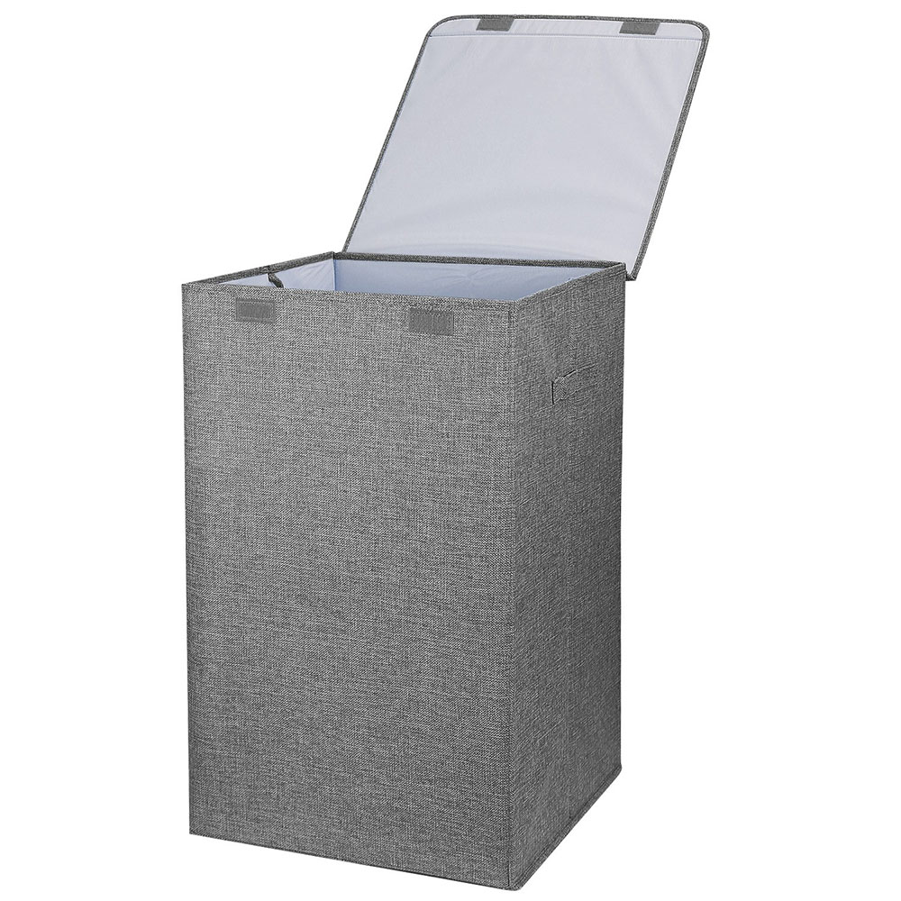 iMounTEK® Foldable Laundry Basket - iMounTEK Foldable Laundry Basket Grey