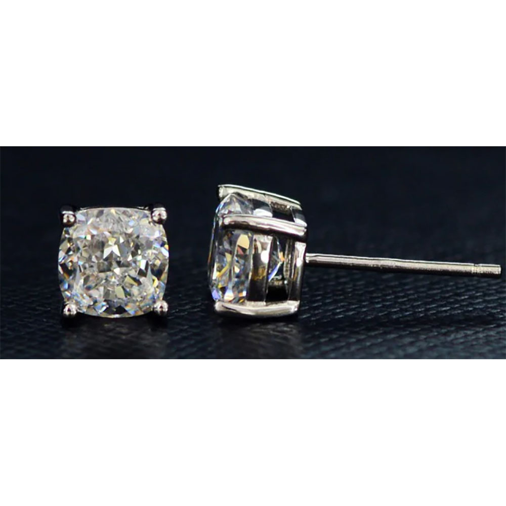 Stunning Classic Stud Earrings - ER-925-WHITEROUND