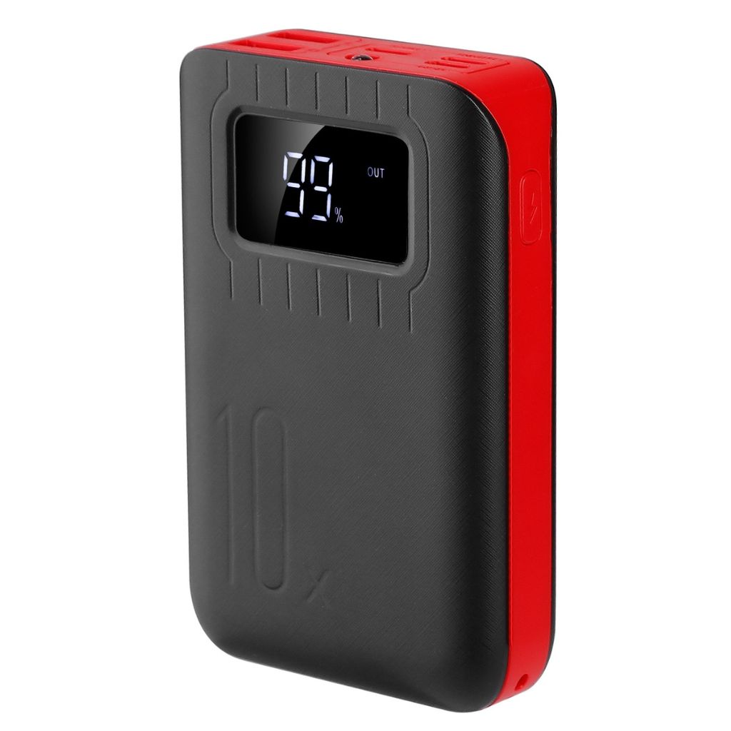 PowerMaster™ 10,000mAh Power Bank - Red