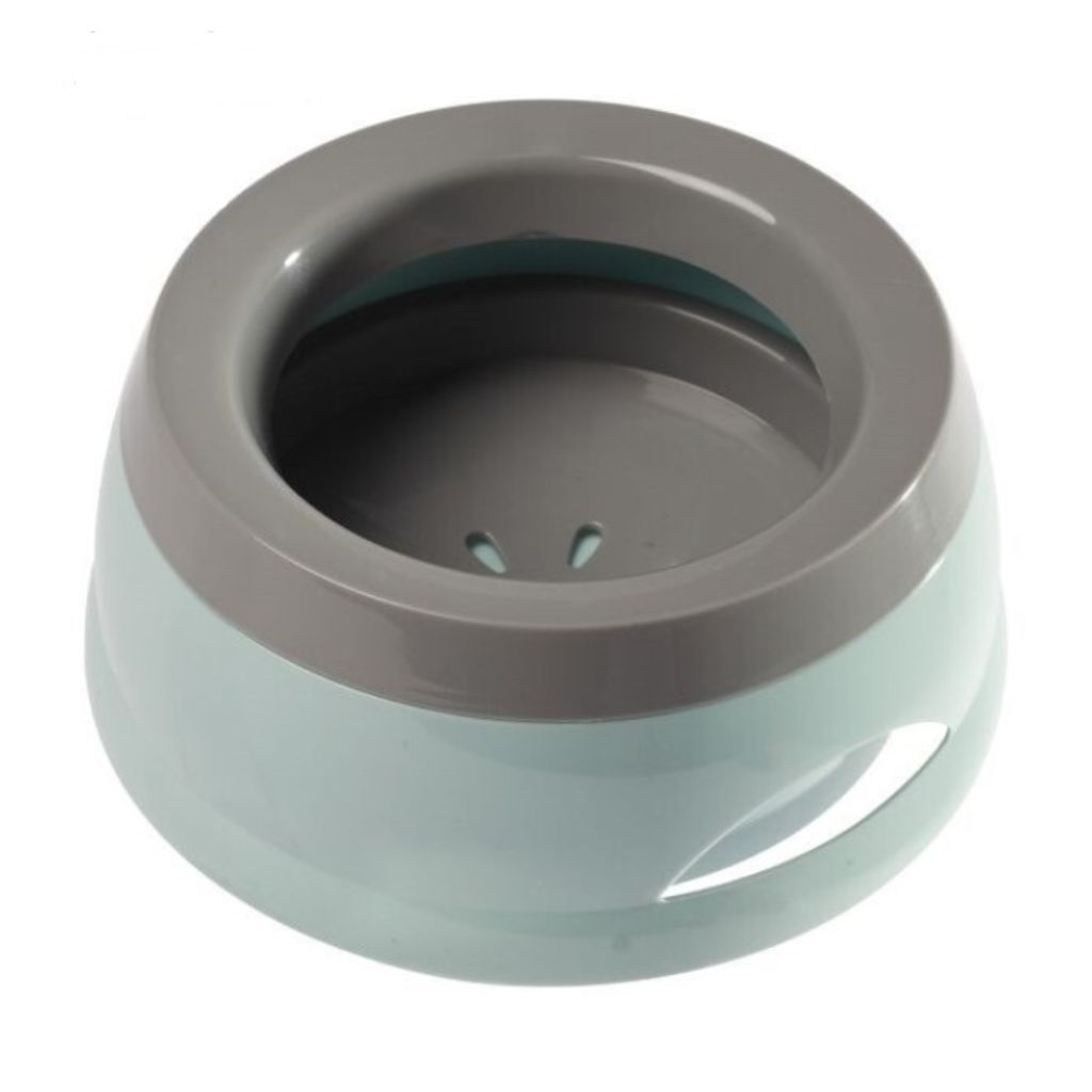 No-Spill Dog Water Bowl - Blue