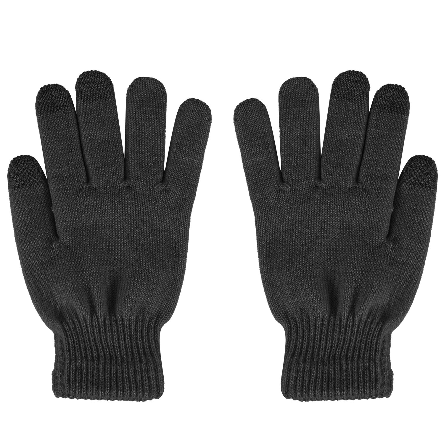 N'POLAR Unisex Winter Touchscreen Gloves  - N'POLAR Winter Touchscreen Gloves  BLK