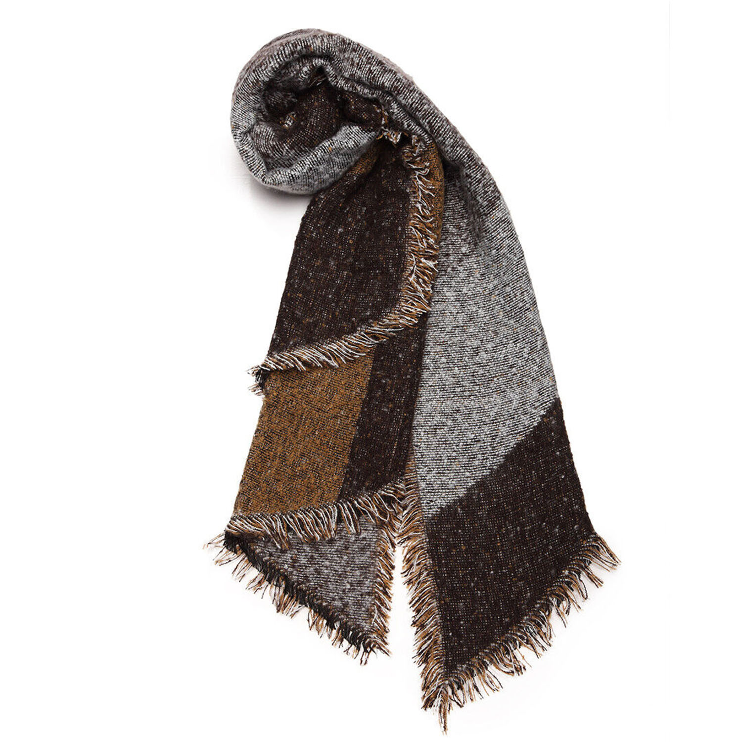 N'Polar™ Women's Knitted Winter Scarves - N'Polar Womens Knitted Winter Scarf Coff
