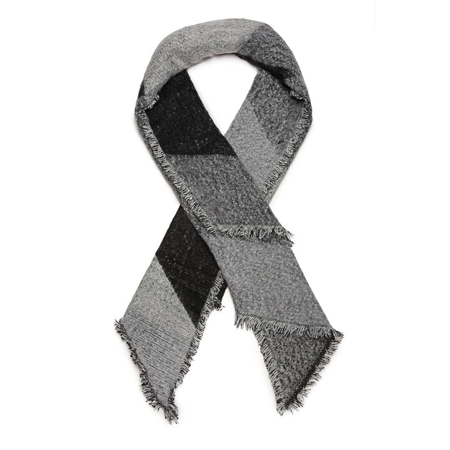 N'Polar™ Women's Knitted Winter Scarves - N'Polar Womens Knitted Winter Scarf Grey