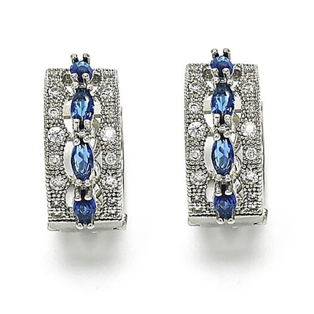 Lab-Created Sparkling Gemstone Earrings - GEMSTONE BIRTHSTONES EARRINGS