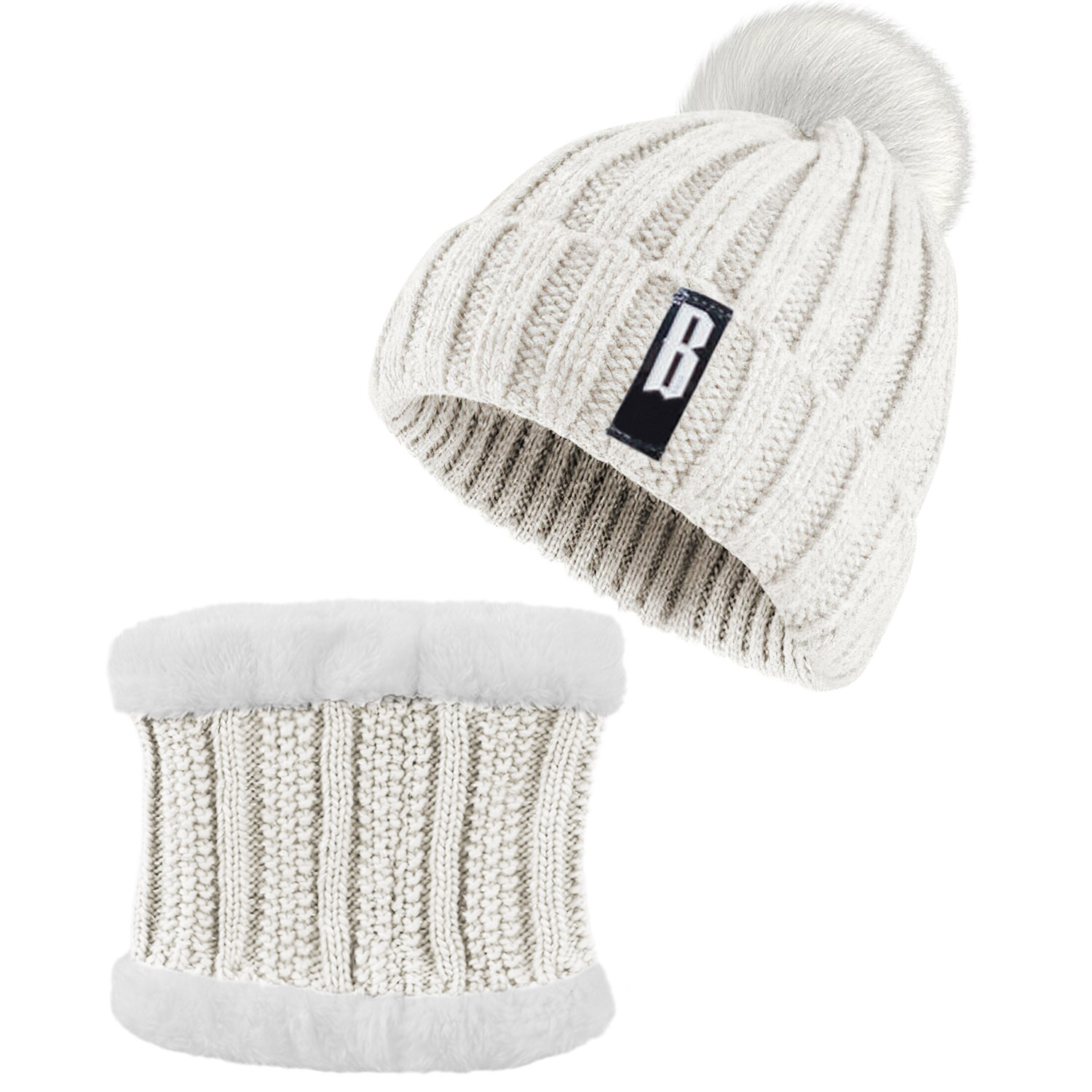 N'Polar&trade; Women's Winter Hat and Scarf Set - N'Polar Womens Winter Hat Scarf Set CRM