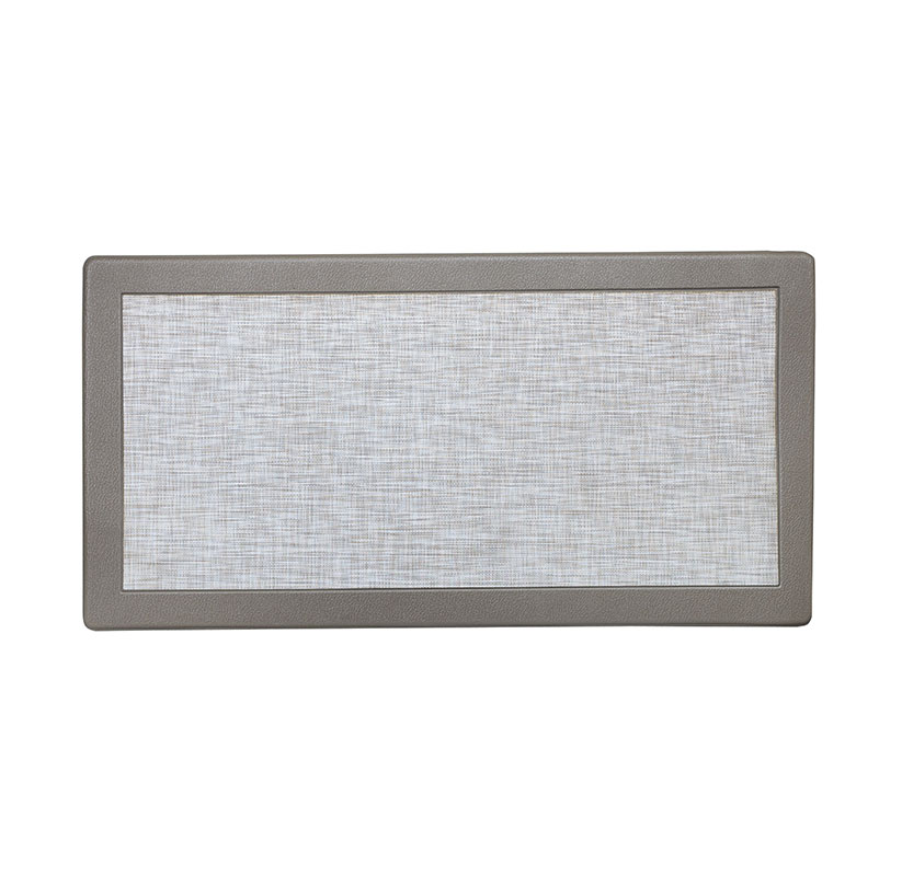 David Burke Hillside Oversized Anti-Fatigue Kitchen Mat - Beige / Espresso - (2-Pack)