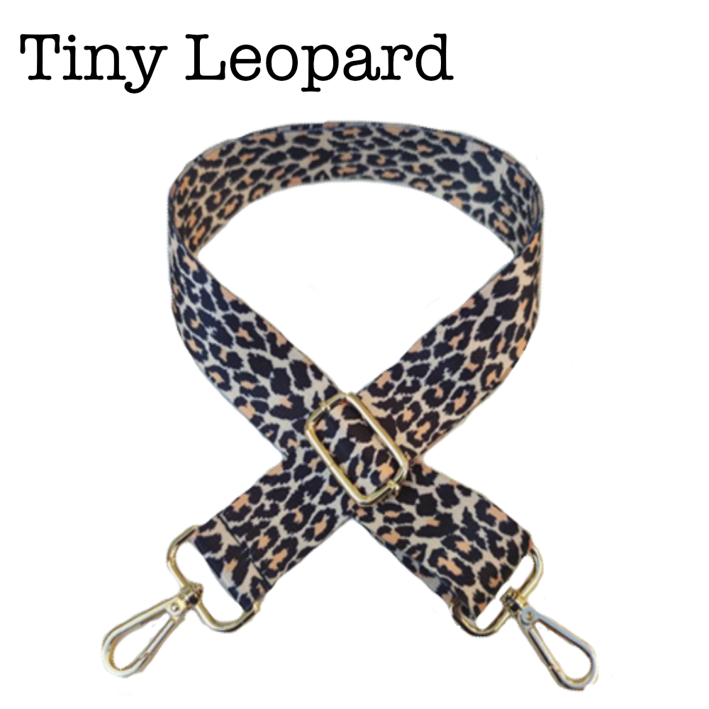 Bag Straps (24 Style Options) - Tiny Leopard