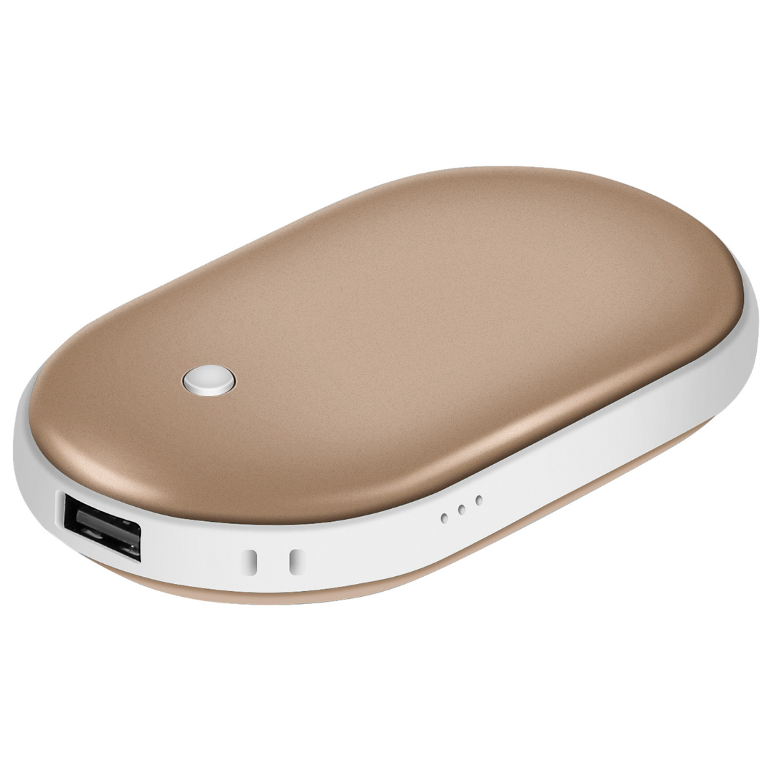 Portable Hand Warmer Power Bank - iMounTEK Hand Warmer Power Bank GOLD