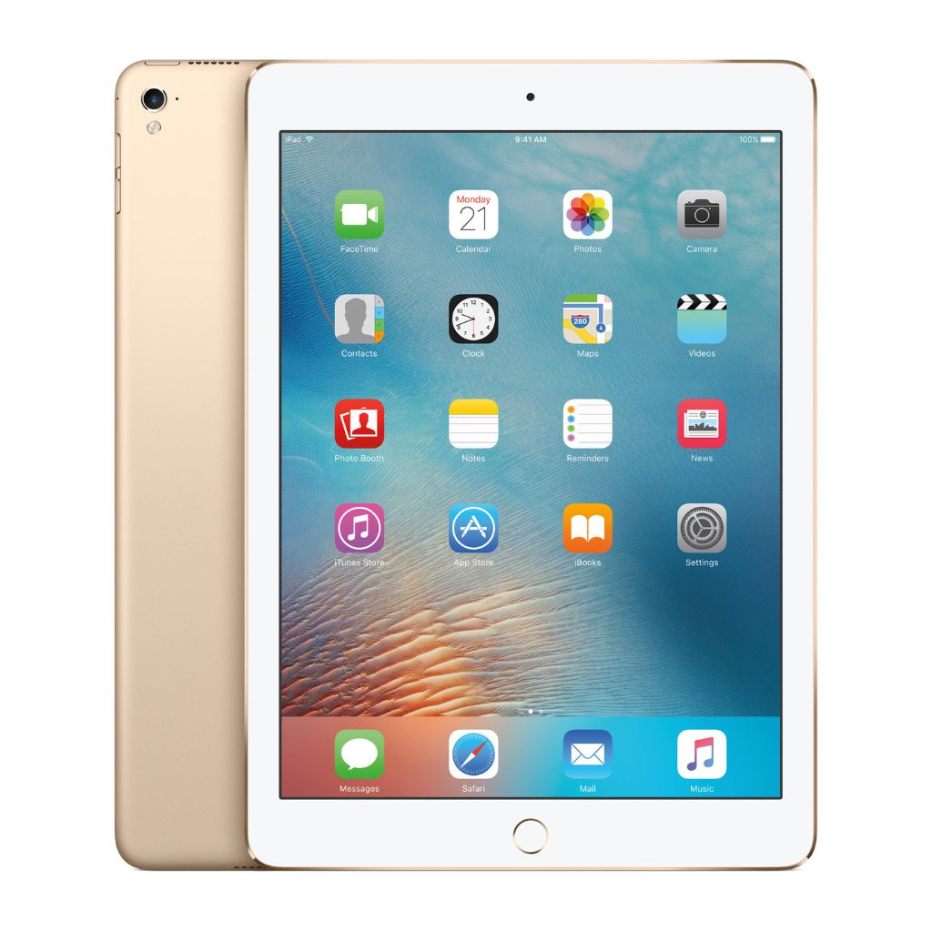 Apple® iPad Pro 9.7" 1st Gen with Retina Display (32GB or 128GB) - 32GB - Gold - 4G Unlocked