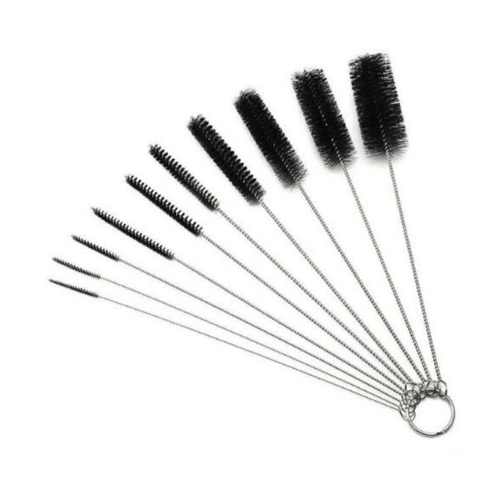 Drinkware and Straws Cleaning Brush Set - 10 Piece Set